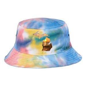 Michigan Sunset Lake Tie Dye Newport Bucket Hat