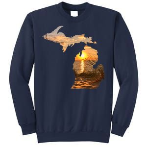 Michigan Sunset Lake Sweatshirt