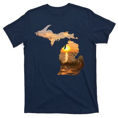 Michigan Sunset Lake T-Shirt