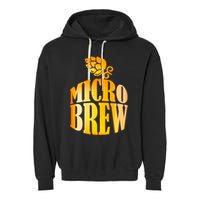Micro Brew Matching Design Garment-Dyed Fleece Hoodie