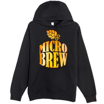 Micro Brew Matching Design Premium Pullover Hoodie