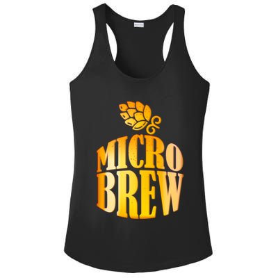 Micro Brew Matching Design Ladies PosiCharge Competitor Racerback Tank