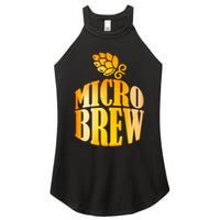 Micro Brew Matching Design Women's Perfect Tri Rocker Tank