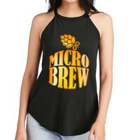 Micro Brew Matching Design Women's Perfect Tri Rocker Tank