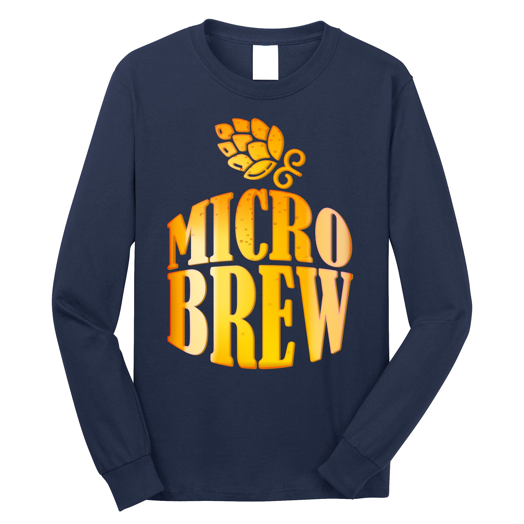 Micro Brew Matching Design Long Sleeve Shirt