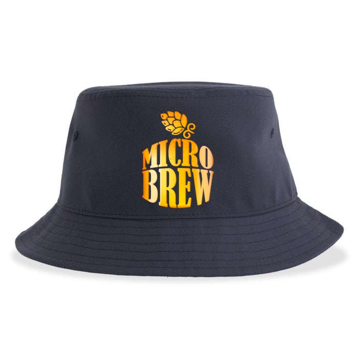 Micro Brew Matching Design Sustainable Bucket Hat