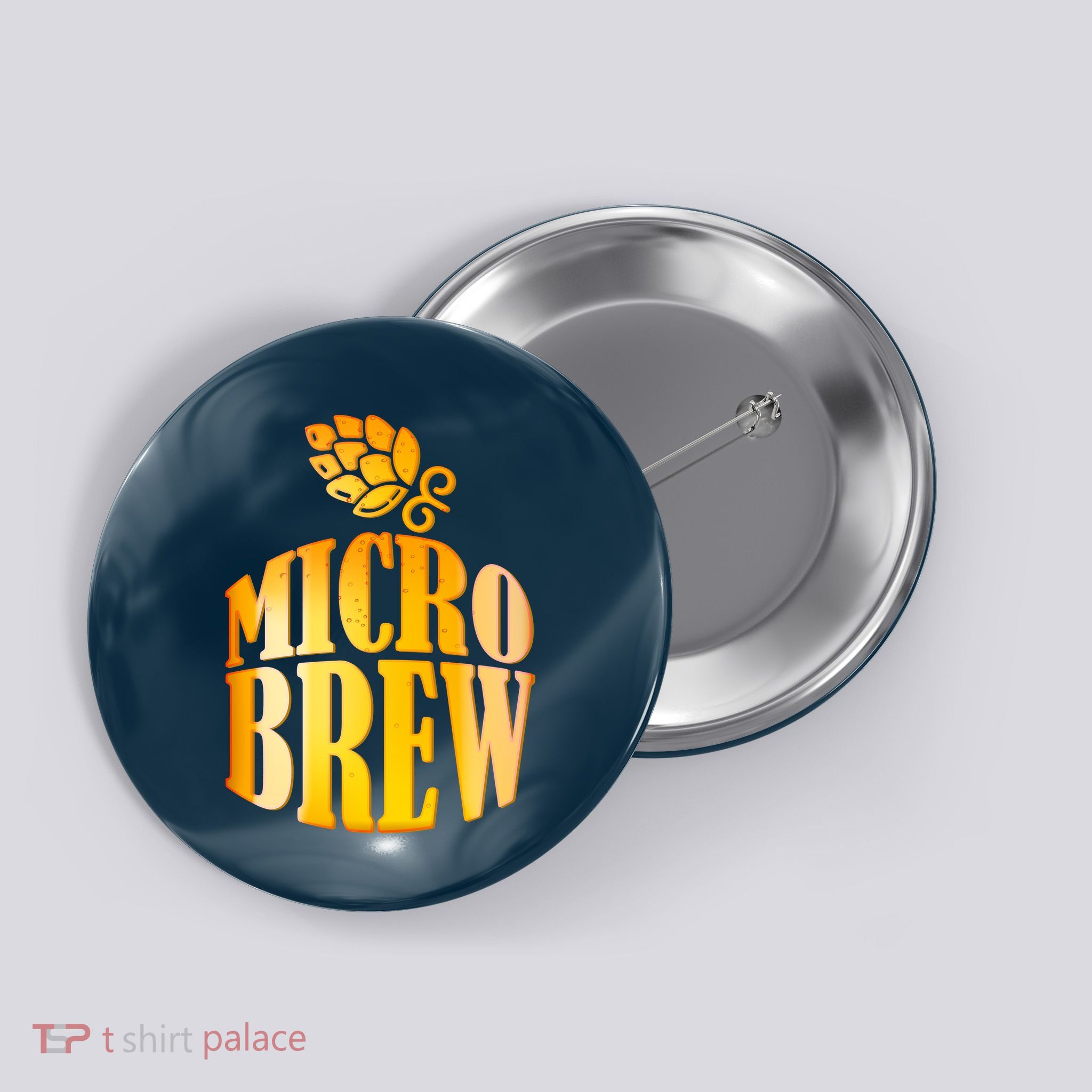 Micro Brew Matching Design Button