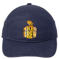Micro Brew Matching Design 7-Panel Snapback Hat