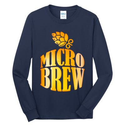 Micro Brew Matching Design Tall Long Sleeve T-Shirt