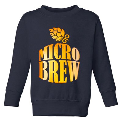 Micro Brew Matching Design Toddler Sweatshirt
