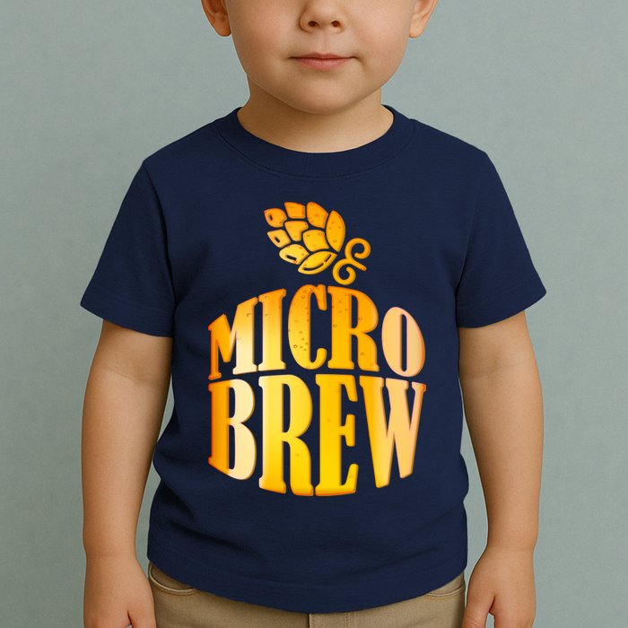 Micro Brew Matching Design Toddler T-Shirt