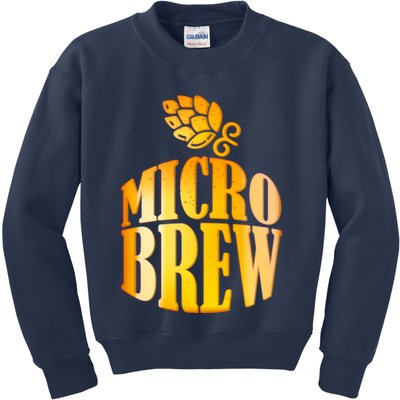 Micro Brew Matching Design Kids Sweatshirt