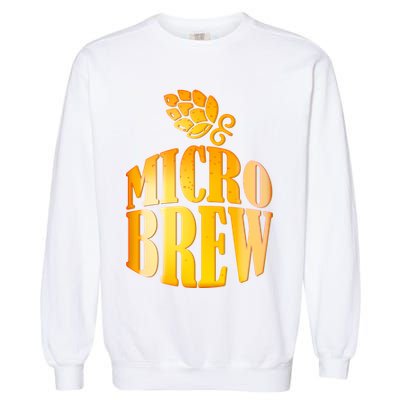 Micro Brew Matching Design Garment-Dyed Sweatshirt