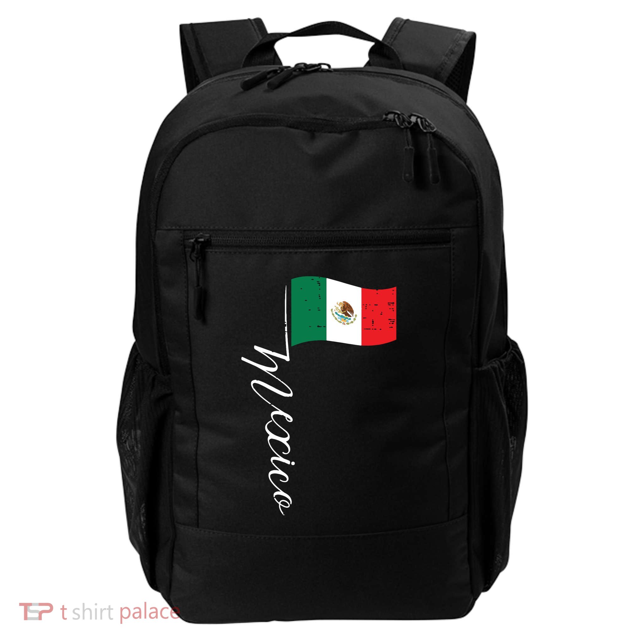 Mexican Independence Day Mexico Flag Vintage Backpack