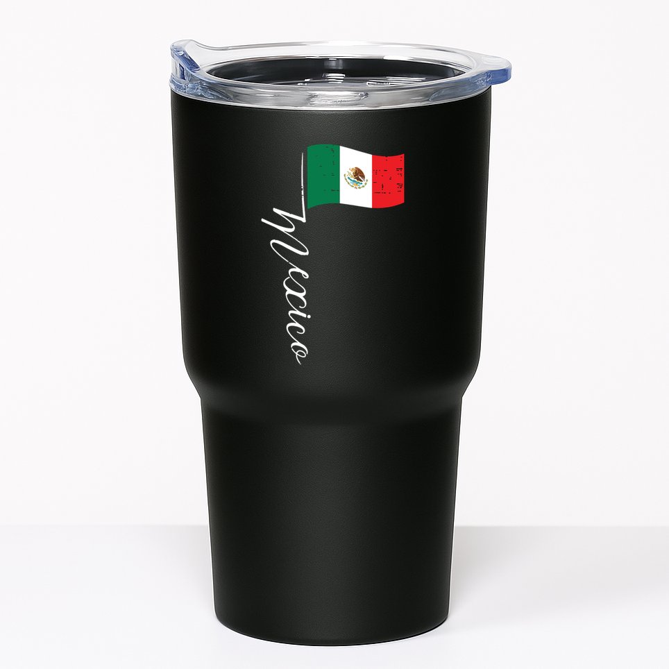 Mexican Independence Day Mexico Flag Vintage Tumbler
