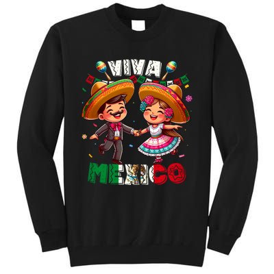 Mexican Independence Day Viva Mexico Tall Sweatshirt