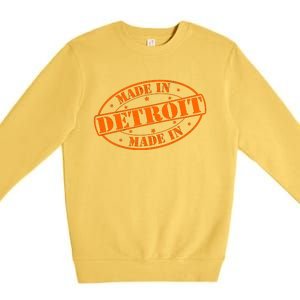 Made In Detroit Premium Crewneck Sweatshirt