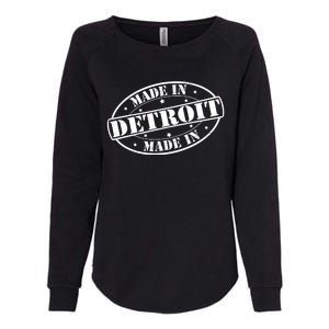 Made In Detroit Womens California Wash Sweatshirt