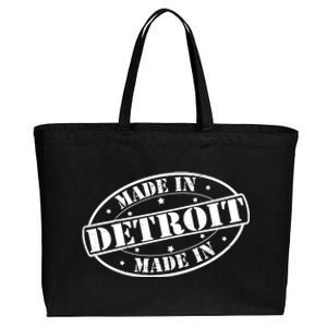 Made In Detroit Cotton Canvas Jumbo Tote