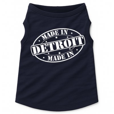Made In Detroit Doggie Tank