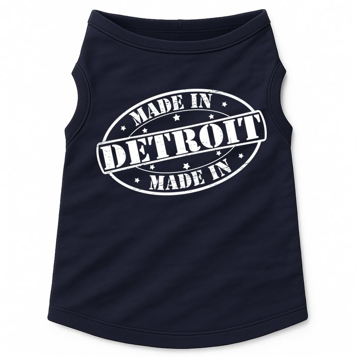 Made In Detroit Doggie Tank