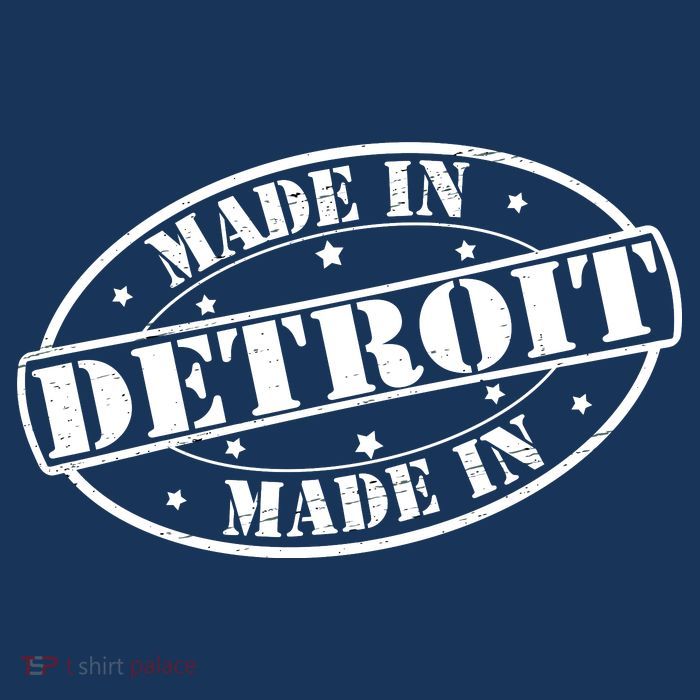 Made In Detroit 7-Panel Snapback Hat