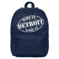 Made In Detroit 16 in Basic Backpack