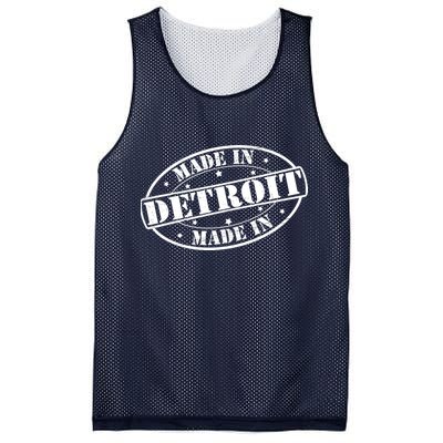 Made In Detroit Mesh Reversible Basketball Jersey Tank