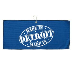 Made In Detroit Large Microfiber Waffle Golf Towel