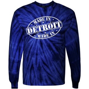 Made In Detroit Tie-Dye Long Sleeve Shirt