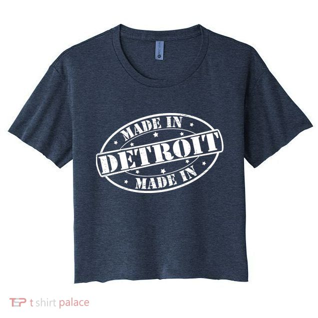 Made In Detroit Crop Top