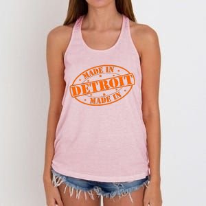 Made In Detroit Women's Knotted Racerback Tank