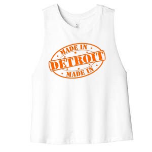 Made In Detroit Women's Racerback Cropped Tank