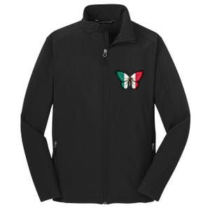 Mexican Independence Day Butterfly Core Soft Shell Jacket