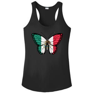 Mexican Independence Day Butterfly Ladies PosiCharge Competitor Racerback Tank