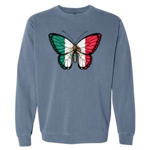 Mexican Independence Day Butterfly Garment-Dyed Sweatshirt