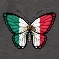 Mexican Independence Day Butterfly Vector Backpack