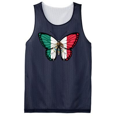 Mexican Independence Day Butterfly Mesh Reversible Basketball Jersey Tank