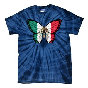 Mexican Independence Day Butterfly Tie-Dye T-Shirt