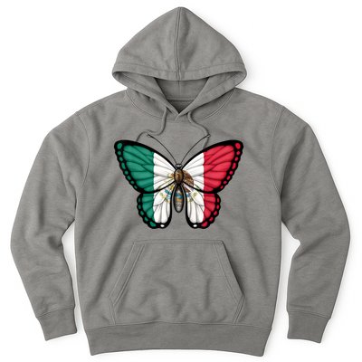 Mexican Independence Day Butterfly Hoodie