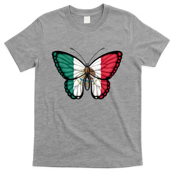 Mexican Independence Day Butterfly T-Shirt