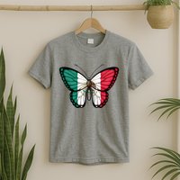 Mexican Independence Day Butterfly T-Shirt