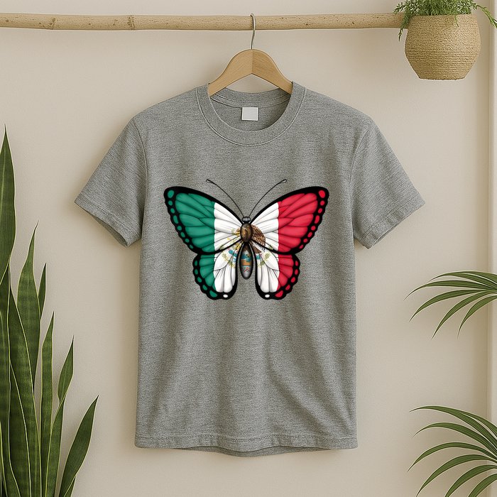 Mexican Independence Day Butterfly T-Shirt