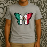 Mexican Independence Day Butterfly T-Shirt