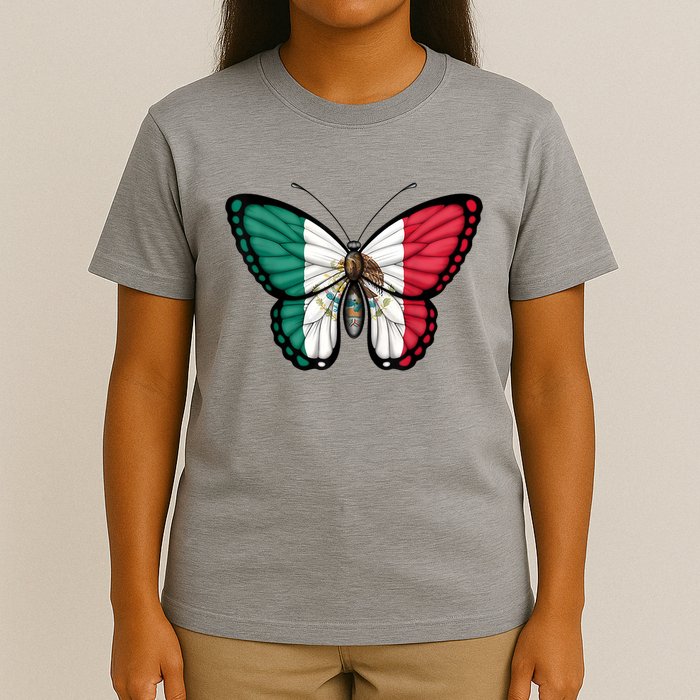 Mexican Independence Day Butterfly T-Shirt