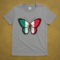 Mexican Independence Day Butterfly T-Shirt