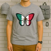 Mexican Independence Day Butterfly T-Shirt