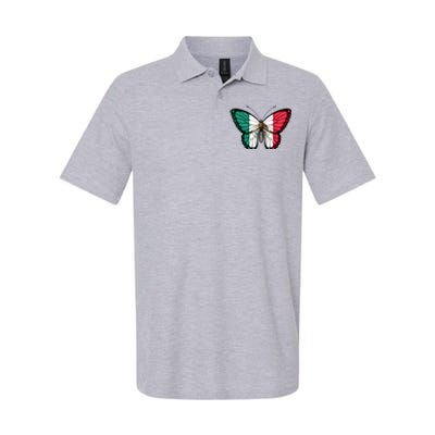 Mexican Independence Day Butterfly Softstyle Adult Sport Polo