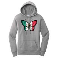 Mexican Independence Day Butterfly Women's Pullover Hoodie