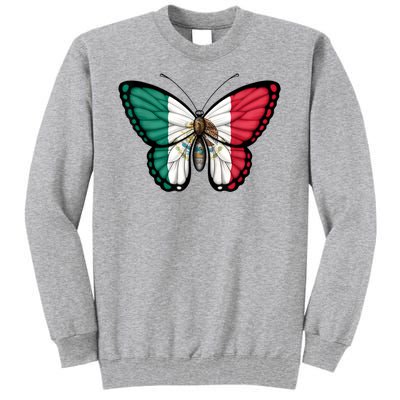 Mexican Independence Day Butterfly Tall Sweatshirt